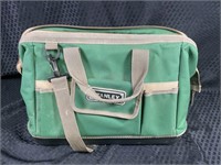 Stanley tool bag with two arrow electric staple