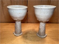 Pottery Goblets