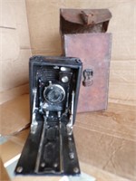 Antique Camera with leather case