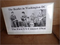 VHS tape of The Beatles in Washington DC