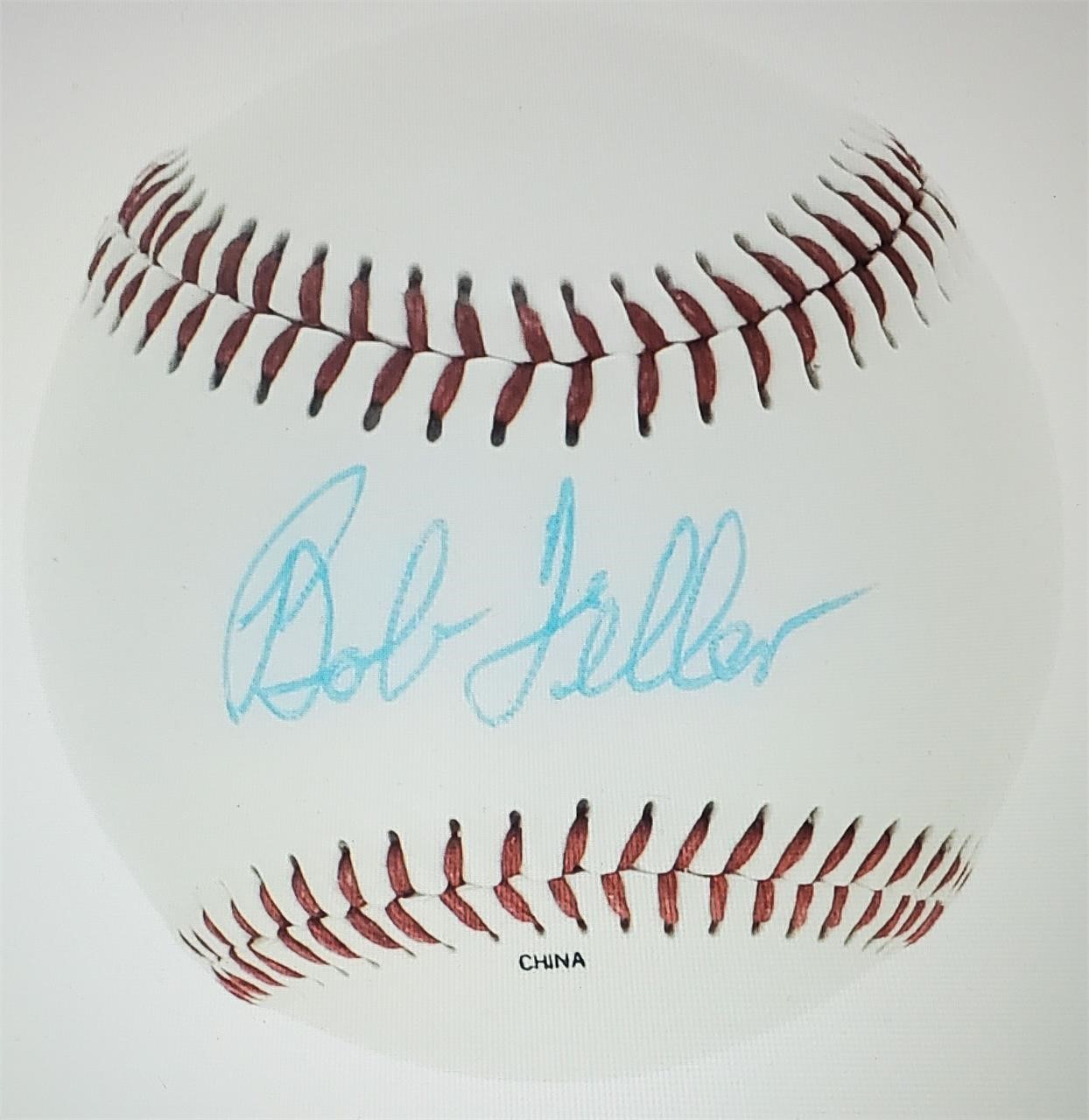 Hall of Famer Bob Feller Signed Baseball Beckett