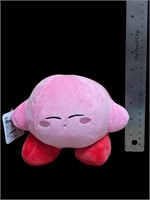 Kirby 4-5" Plushy Pink Closed Eyes New