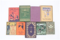 Vintage Multi Colored Mantle Book Set