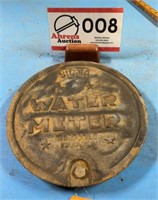 Water Meter Cover  Sigma Co 12 in