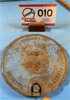 Water Meter Cover Mueller Co  Decatur, Illinois
