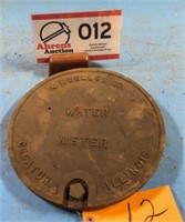 Water Meter Cover Mueller Co Decatur,
