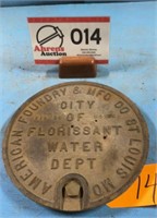 Water Meter Cover American Foundry &