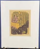 Edouard Vuillard ''interieur Aux Tentures Roses''