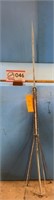 Copper Lightning Rod w/ Stand 66 in