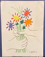 Pablo Picasso, Bouquet Of Peace
