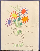 Pablo Picasso, Bouquet Of Peace