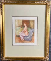 Renoir-seated Nude At Rest