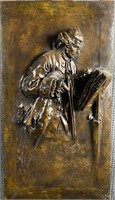 Italian Bronze Relief Plaque