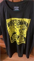 Brand new size XL wrestlemania tee shirt