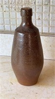 8" pottery whiskey jug
