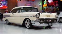 NO RESERVE! 1957 CHEVY BELAIR SPORTS COUPE