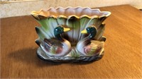 1950s Pottery Duck Planter