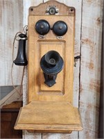 1901 Kellogg Wall Telephone w/ Generator
