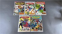 The Amazing Spider-Man #126-130 Marvel Comic Books