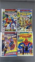 The Amazing Spider-Man #182-185 Marvel Comic Books