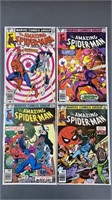 4pc The Amazing Spider-Man #201-206 Comic Books