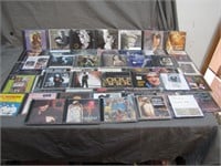 50 Empty CD Cases With Artwork