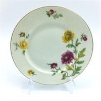 Set of 2 Floral China Plates