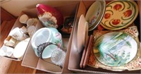 China, cups, vases, plates