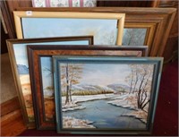 5- Assorted Paintings/Pictures