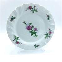 Pink Floral Plate