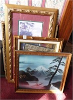 6 Assorted pictures/paintings