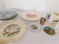 Oklahoma Souvenir Plates, Items (1 box)