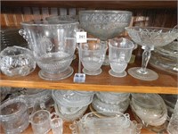 Clear Glass Dishes, all styles and sizes