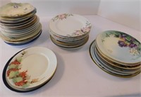 Decorated Plates, 8” and smaller (30+)