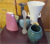 7 Assorted Vases and pots