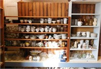 Many Collectible Glassware, Saucers/Teacups