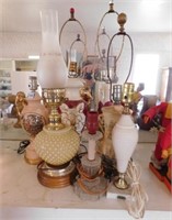 Table Lamp Bases, variety (7)