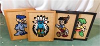 Handcrafted Character Framed Art (4)