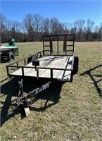 12ft x 6.6 Mastiff Trailer With Foldable Ramp