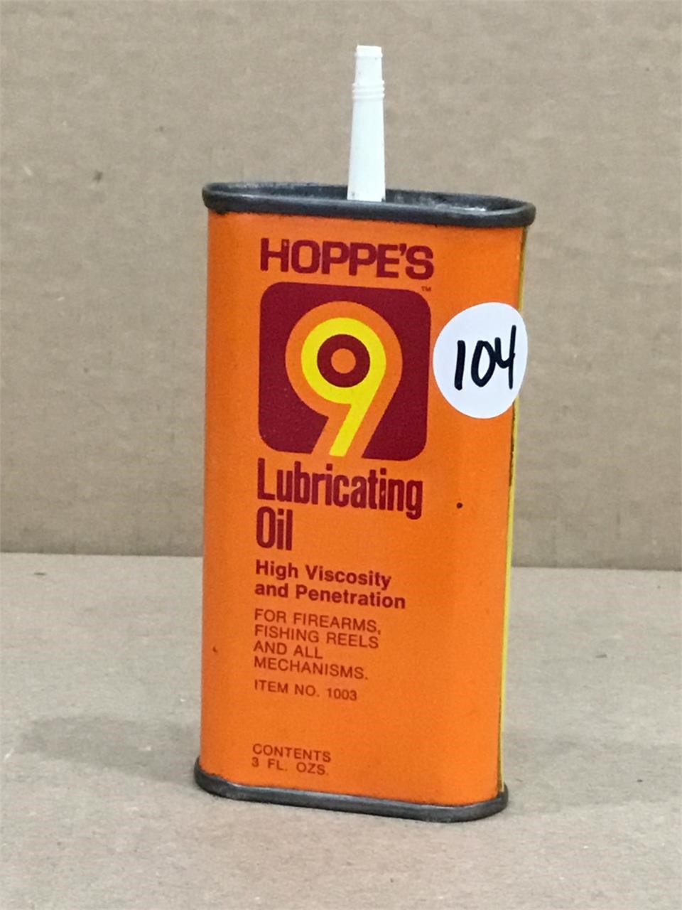 Vintage Hoppe's Lubricating Oil Can