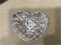 Waterford Crystal 2.5" Heart Hand Cooler