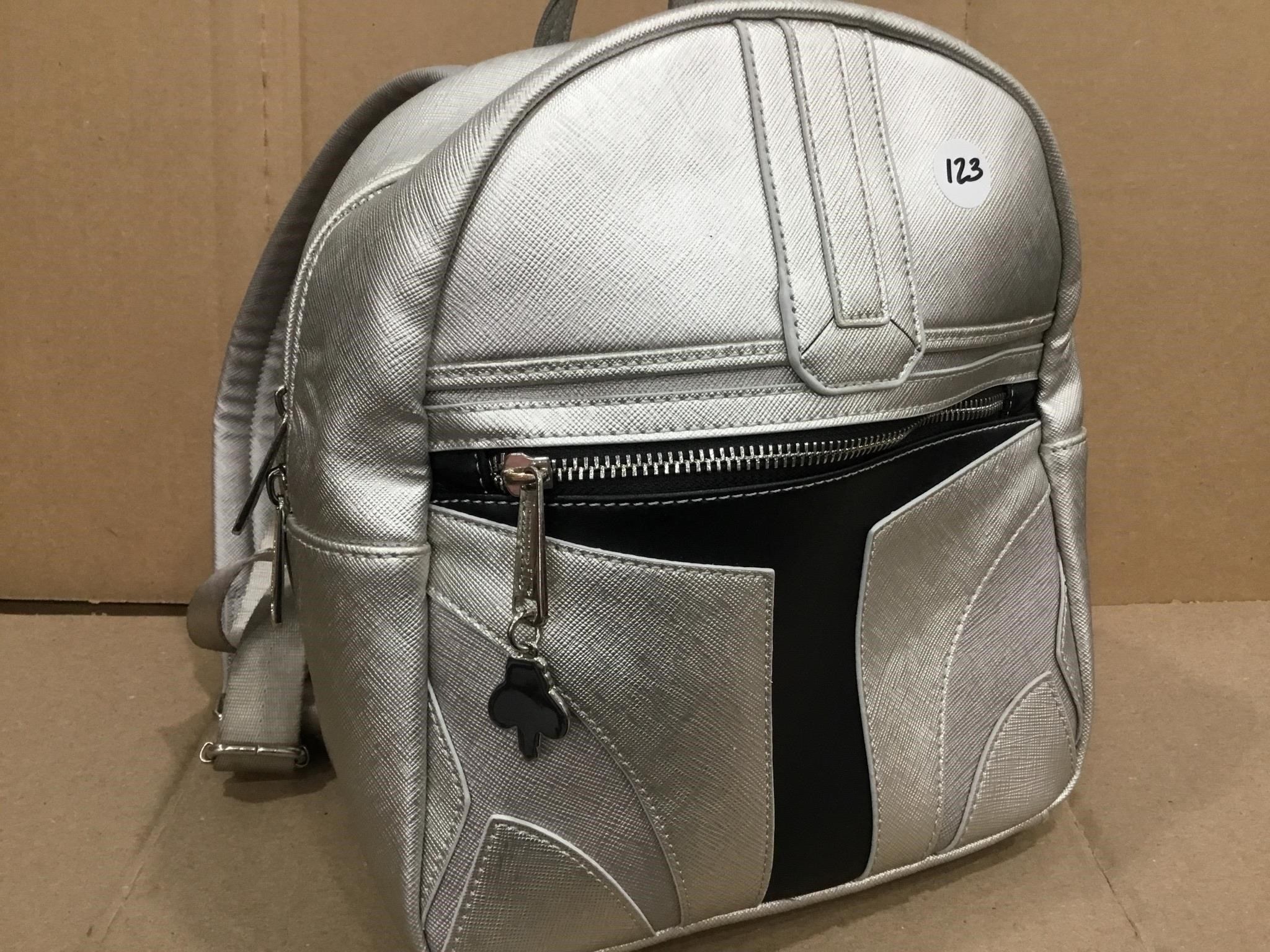 Star Wars Mandalorian Helmet Loungefly Backpack