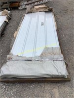 100 sheets of new Galvalume Steel siding/roofing