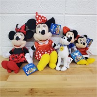 Lot Of 5 Disney Plush Dolls