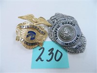 Moline, IL Pedestrian Traffic Guard Badge Plus