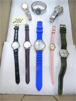 Ladies Fashion Wrist Watches including Wyler,