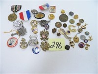 Assorted Lapel Pins, Tie Tacs, Lions, IH plus