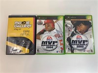 Xbox MVP Baseball/NBA Live games (3)