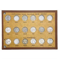 1938-1957 Jefferson Nickel Collection [48 Coins]