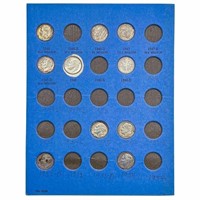 1946-1956 Rooevelt Dime Books [69 Coins]
